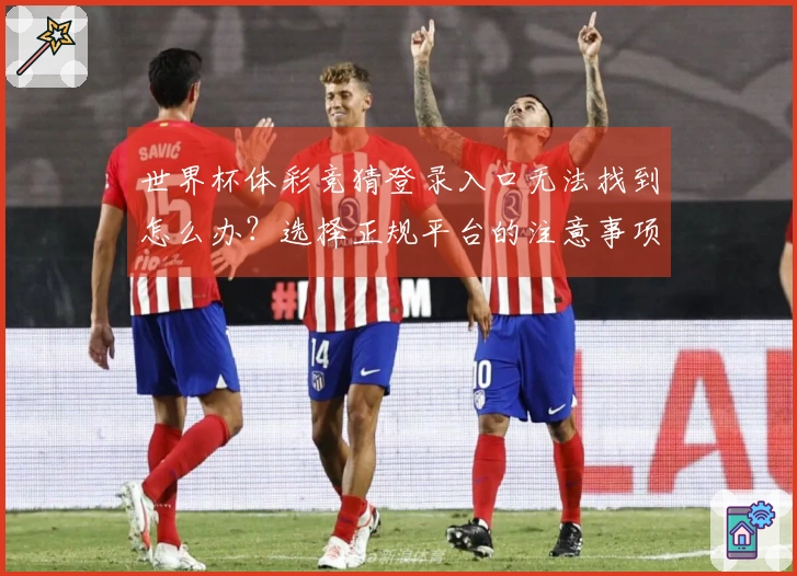世界杯体彩竞猜登录入口无法找到怎么办？选择正规平台的注意事项解析