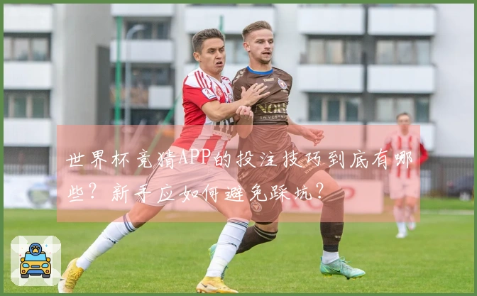 世界杯竞猜APP的投注技巧到底有哪些？新手应如何避免踩坑？