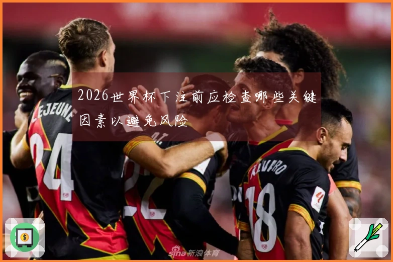 2026世界杯下注前应检查哪些关键因素以避免风险